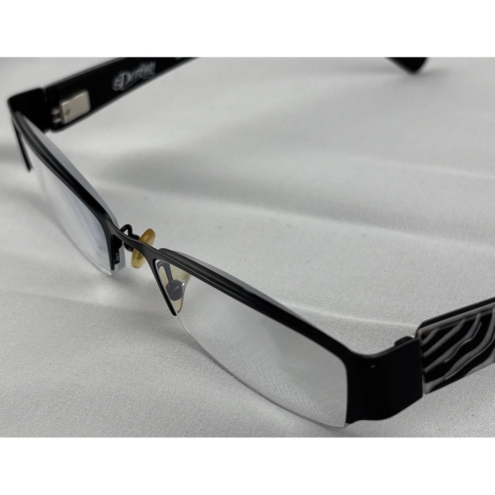 Dereon DOC316 001 Semi Rimless Eyeglasses Frame w/ Flexhinge 53-19-135 - Picture 11 of 14